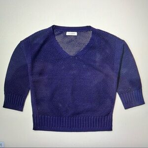 Club Monaco Open Knit Sweater, S